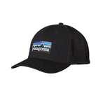 Patagonia P-6 Logo Trucker Hat - Black
