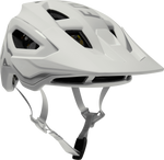 Fox Racing Speedframe Pro MTB helmet in white with extended visor and MIPS liner