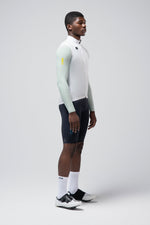Gobik Vector 2.0 Men's Vest in Athena colorway with white body and mint sleeves
