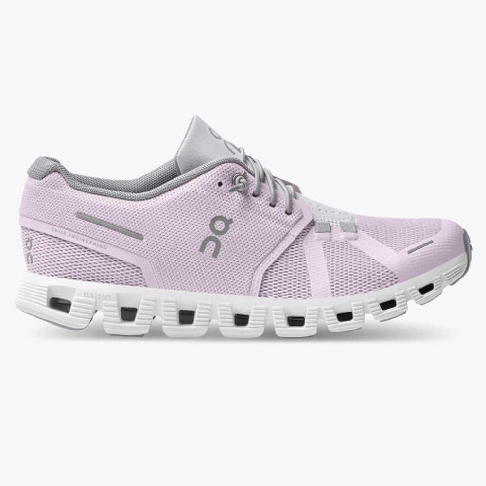 On Cloud 5 Running Shoes Women's - Lily/Frost