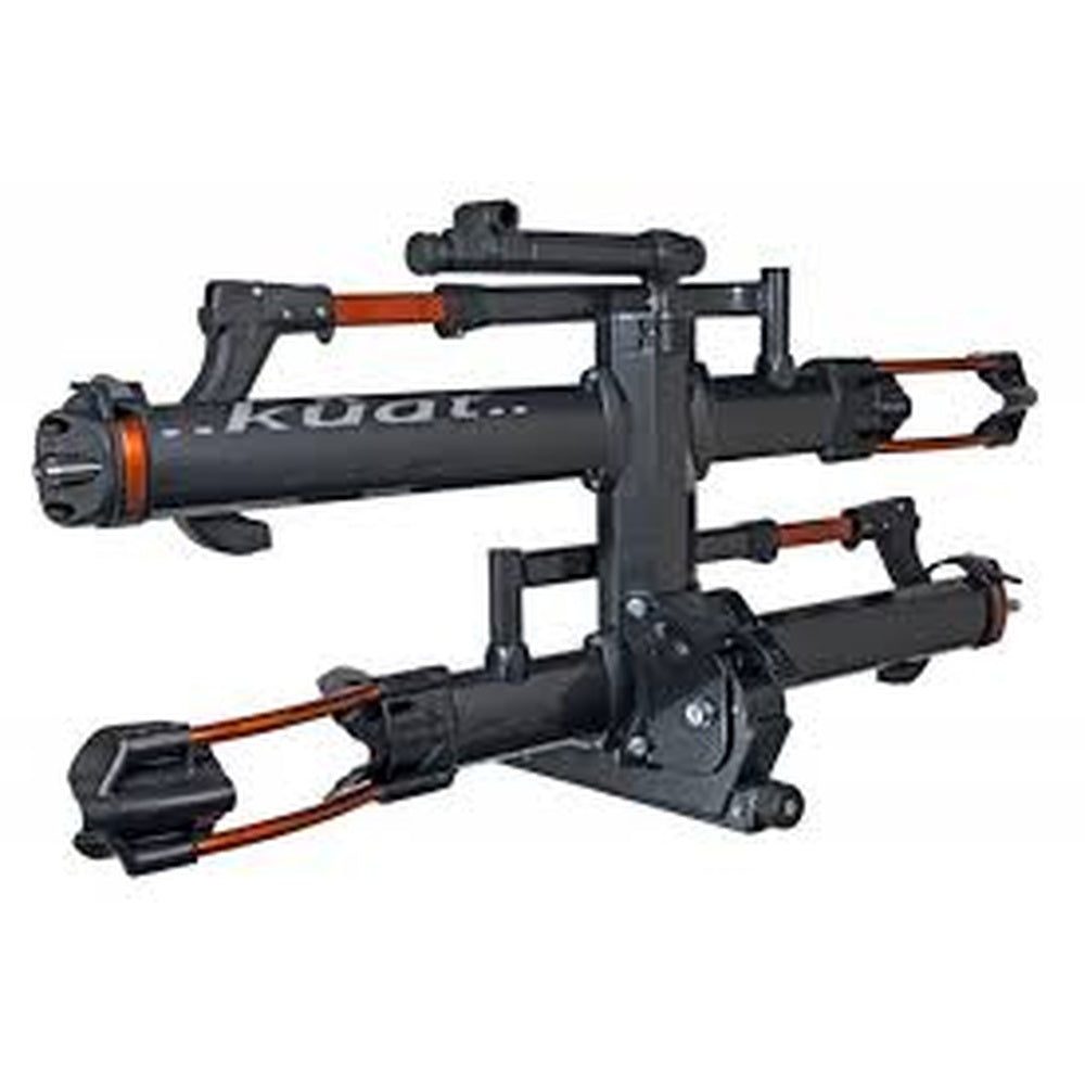 Kuat NV 2.0 2"  2 Bike Hitch Car Rack Grey Metallic/Orange Anodize
