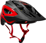 Fox Racing Speedframe Pro mountain bike helmet in matte black and red colorway
