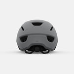 Giro Caden matte grey bicycle helmet rear view showing ventilation and adjustment system