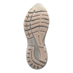 Brooks Adrenaline GTS 23 women's running shoe sole in crystal grey and beige
