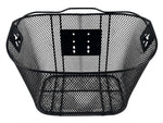 Ven2 Black Metal Bike Basket – Durable Bicycle Front Basket