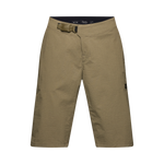 Fox Racing Men's Ranger Short in mocha tan color with belt and Fox logo