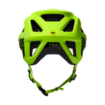 Fox Racing Youth Mainframe Helmet in fluorescent lime green with MIPS technology
