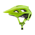 Fox Racing Youth Mainframe mountain bike helmet in bright fluorescent yellow-green