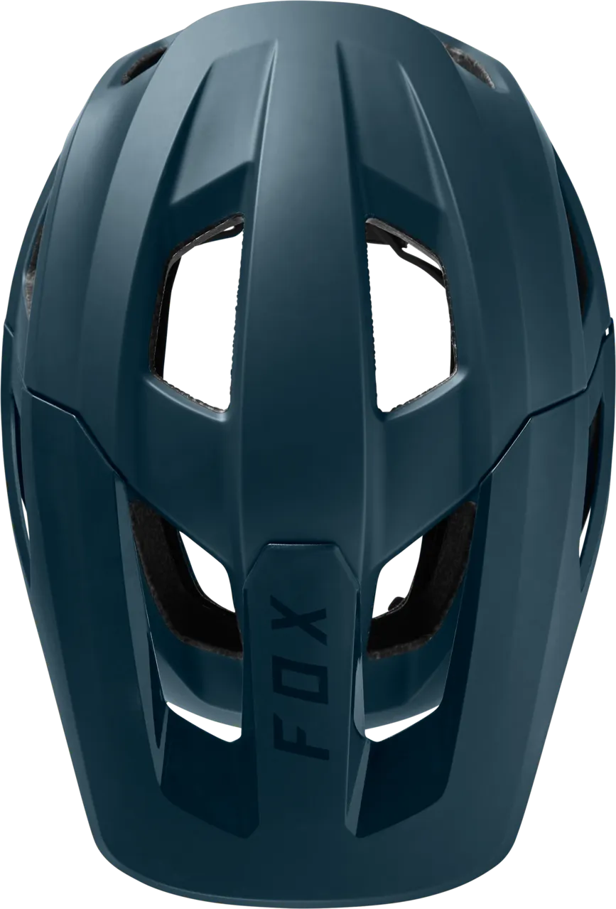 Fox Racing Youth Mainframe mountain bike helmet in slate blue color