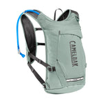 CamelBak Chase Adventure 8 vest in sage green with hydration tube and straps