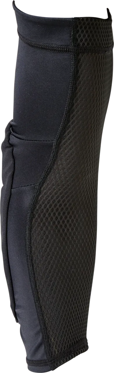 Fox Racing Enduro D3O elbow guard in black with mesh panels and adjustable straps
