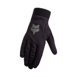 Fox Racing mountain bike glove in dark purple with fox head logo