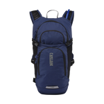 CamelBak Lobo hydration backpack in blue and black with multiple compartments