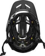 Fox Speedframe Pro mountain bike helmet interior view showing MIPS technology and padding