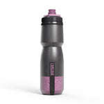 CamelBak Podium 24oz water bottle in charcoal gray with purple accents