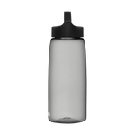 Camelbak Carry Cap water bottle in charcoal gray with black sport cap