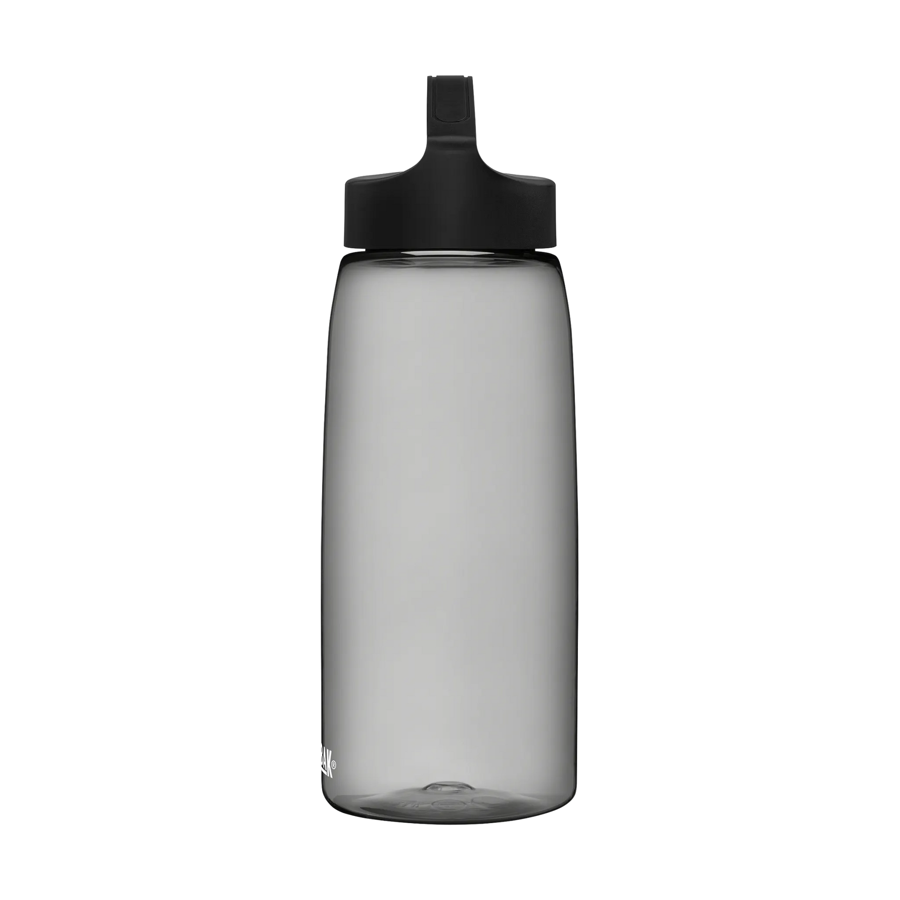 Camelbak Carry Cap water bottle in charcoal gray with black sport cap