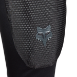 Fox Racing Launch Elite elbow pad in black with textured fabric and Fox logo