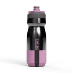 CamelBak Podium Steel 18oz bike bottle in violet and black colorway