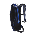 CamelBak Lobo hydration pack in blue and black with mesh back panel