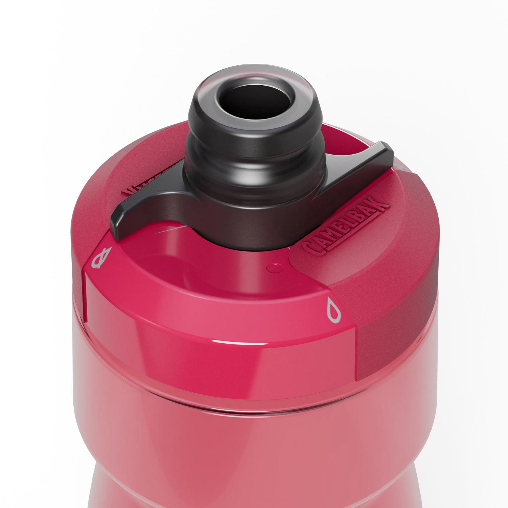 CamelBak Podium 24oz water bottle in mercury blush pink with black cap