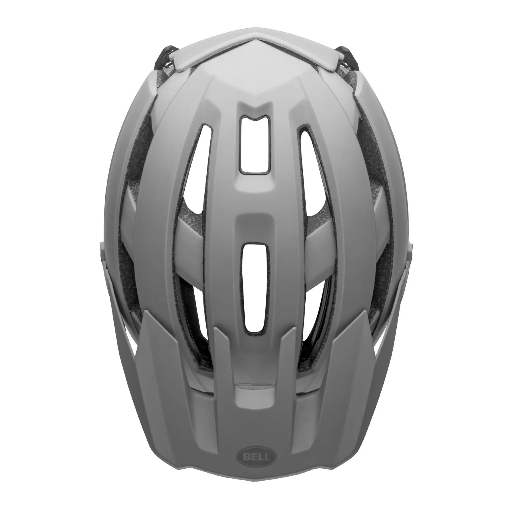 Bell Super Air R MIPS mountain bike helmet in gray with ventilation ports
