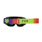 Fox Racing youth motocross goggles with rainbow gradient strap and fox logo