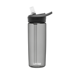 CamelBak Eddy+ water bottle with bite valve straw in charcoal color