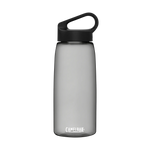CamelBak Carry Cap water bottle in charcoal gray with black handle cap