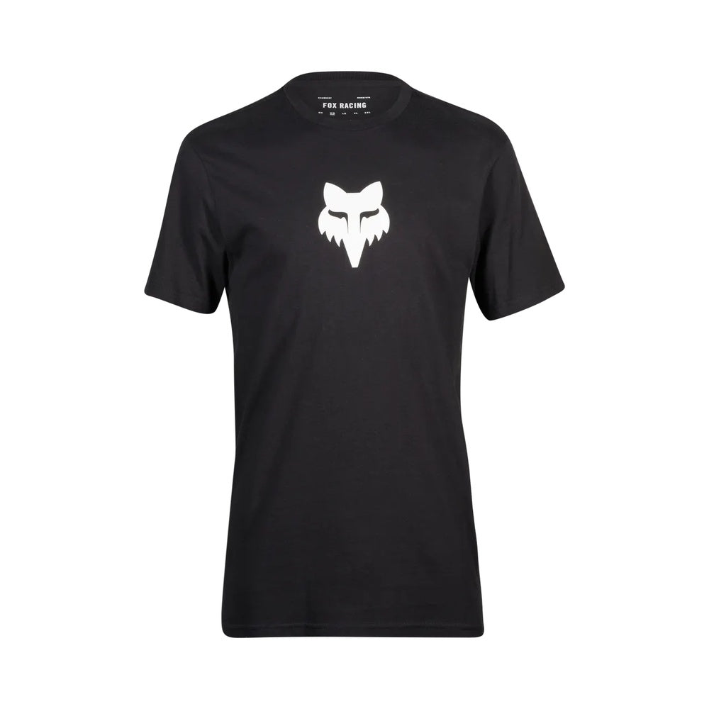 Fox Racing Legacy Fox Head Premium black t-shirt with white logo