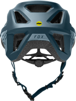 Fox Racing Youth Mainframe Helmet in slate blue with MIPS technology front view