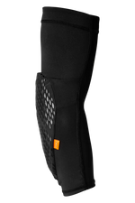 Fox Racing black elbow pad with D3O protection and honeycomb padding