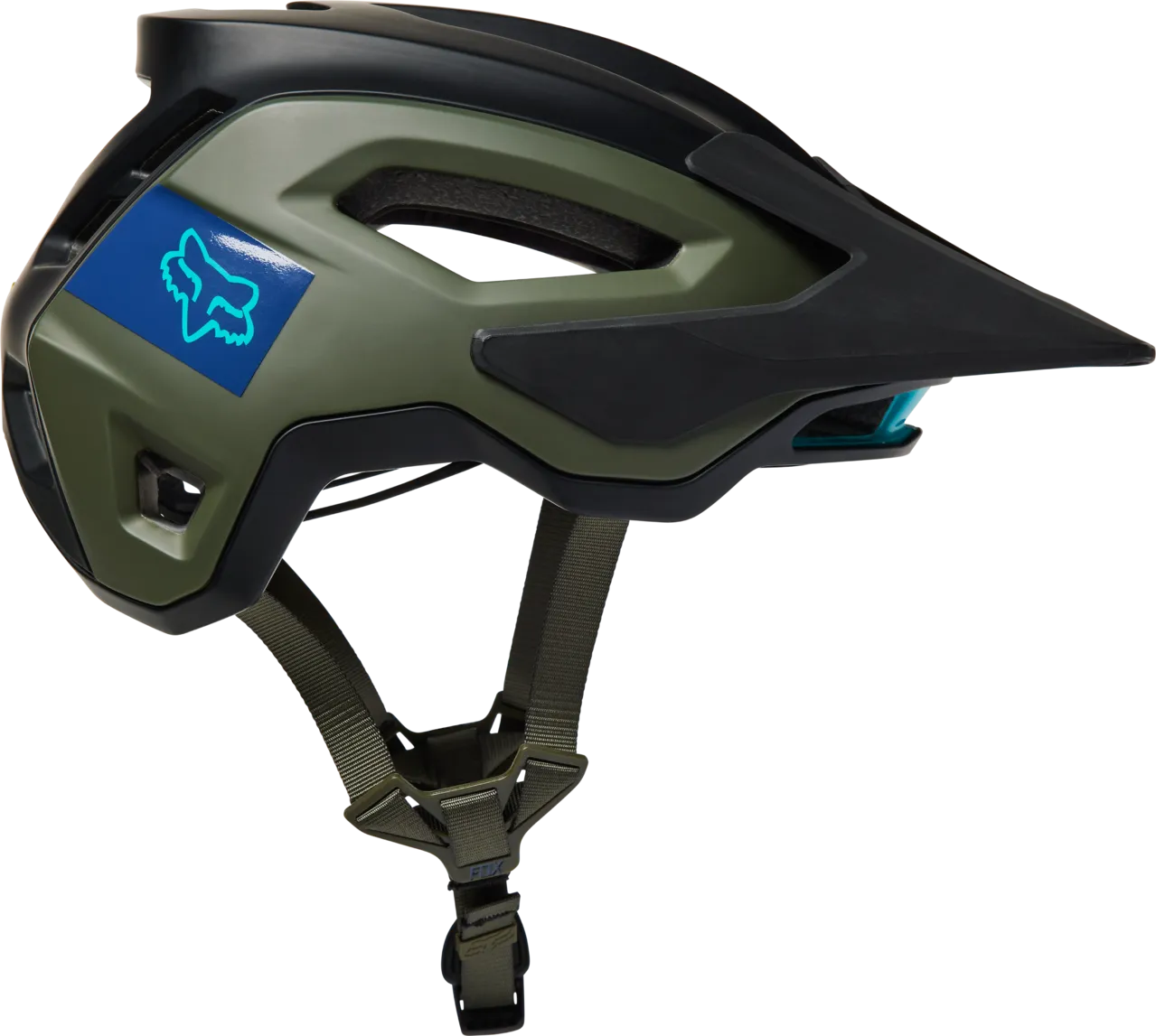 Fox Racing Speedframe Pro Bike Helmet Lunar Black