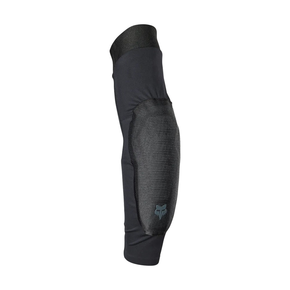 Fox Racing Launch Elite Elbow Pad in black with textured protective panels