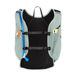 CamelBak Chase Adventure 8 vest in sage green with hydration tube and mesh back