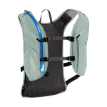 CamelBak Chase Adventure 8 vest in sage green with hydration tube and mesh back panel
