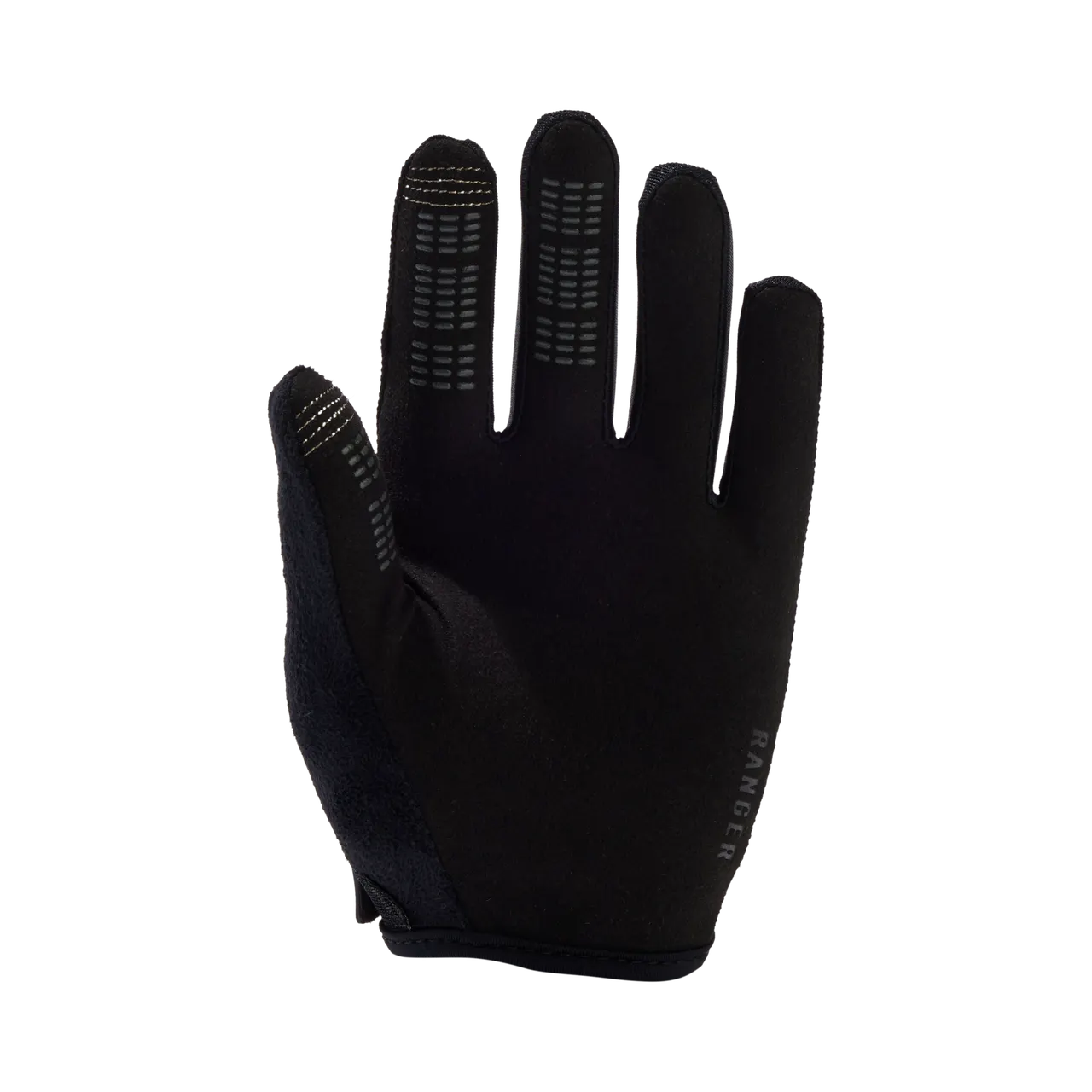 Fox Racing Youth Ranger black glove with textured grip palm and fingertips