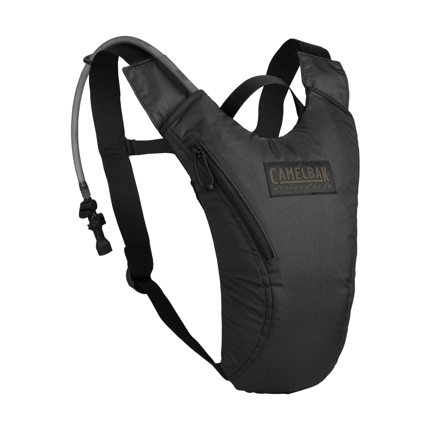 CamelBak Hydrobak hydration backpack in black with adjustable straps and drinking tube