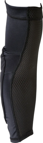 Fox Racing Enduro elbow guard in black with mesh ventilation panels