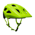 Fox Racing Youth Mainframe mountain bike helmet in fluorescent yellow with ventilation ports