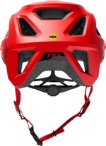 Fox Racing Mainframe Trvrs mountain bike helmet in fluorescent red with MIPS technology