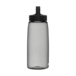 CamelBak Carry Cap water bottle in charcoal gray with black cap