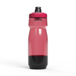CamelBak Podium 24oz water bottle in translucent berry pink with black base