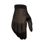 Fox Racing Ranger Water mountain bike glove in black on white background