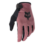 Fox Racing Ranger glove in pink with black palm and Fox logo