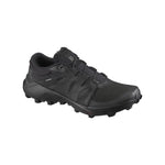 Salomon Wildcross GTX men's trail running shoe in all black colorway