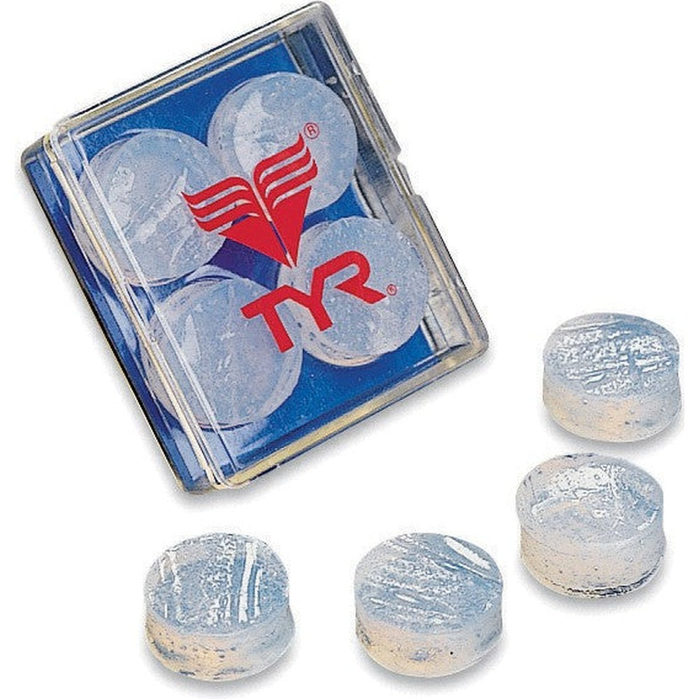 TYR Adult Soft Silicone Ear Plugs (4 pack)