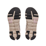 On Cloudrunner 2 running shoe soles showing beige ivory and pink colorway