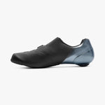 Shimano SH-RC903 S-Phyre cycling shoe in black with blue gradient heel detail