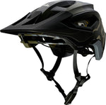 Fox Racing Speedframe Pro mountain bike helmet in matte black camo with visor